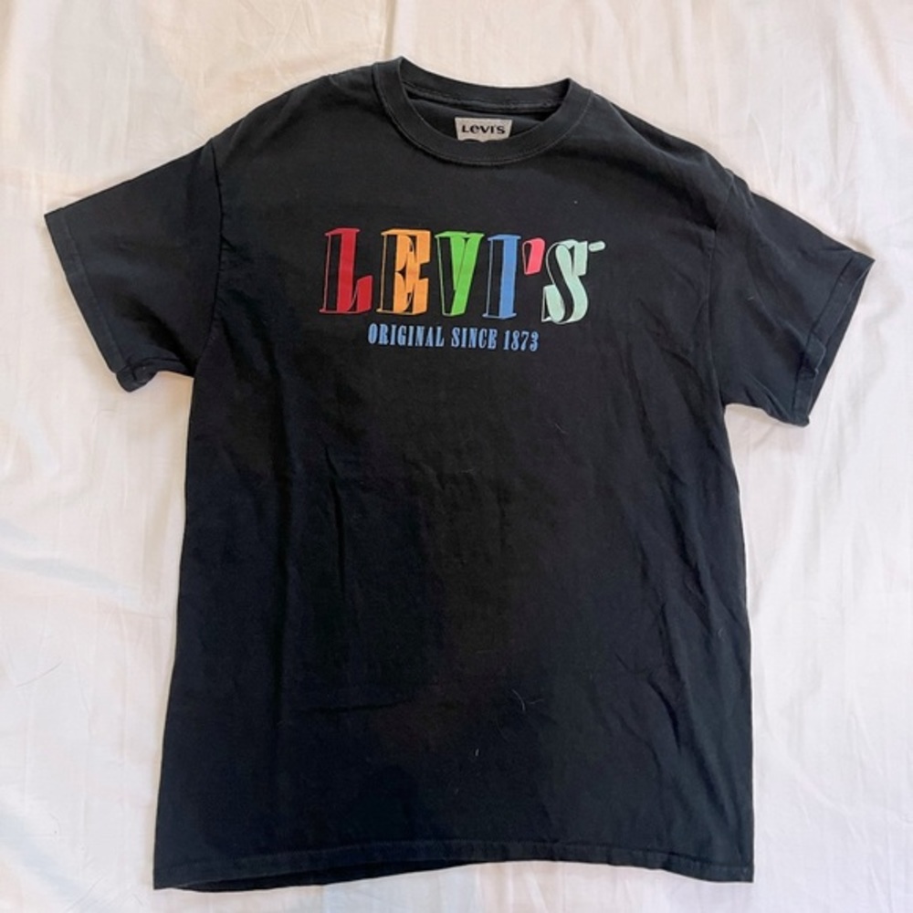 Levi’s Rainbow Basic Tee - Medium - Original, Cla… - image 1